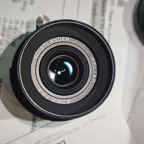 Voigtlander 福倫達 Heliar 40/2.8 VM 40mm 40 Aspherical for Leica M 徠卡 行貨有...