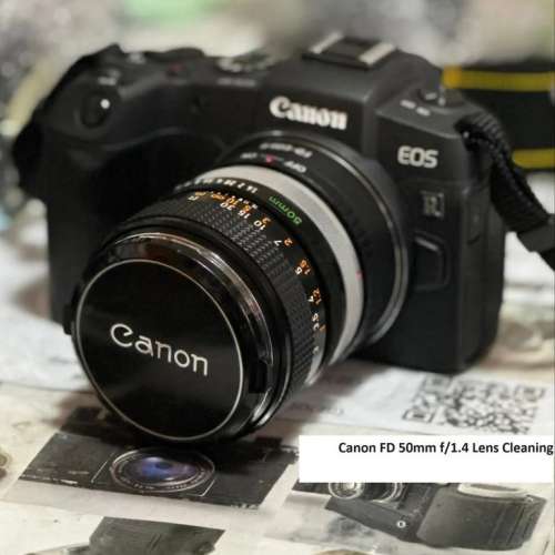 Repair Cost Checking For Canon FD 50mm F/1.4 (1971) Lens Cleaning