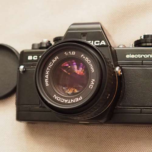 PRAKTICA SC-1 + PENTACON 50mm /1:18 鏡