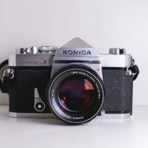 Konica Autoreflex T3 尖頂 Hexanon AR 57mm f1.4