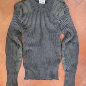 英國陸軍 80s 公發圓領冷衫 OG Pullover Jumper
