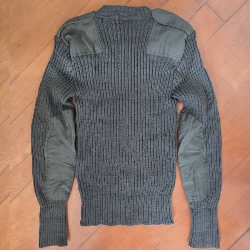 英國陸軍 80s 公發圓領冷衫 OG Pullover Jumper