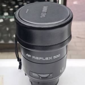 MINOLTA AF REFLEX 500MM F8 95% NEW