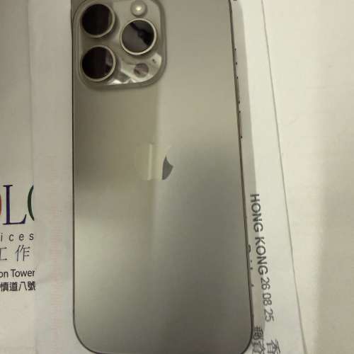 港行iPhone16 pro 128gb  battery 92%