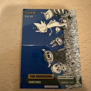 泡泡瑪特labubu卡牌 (平行稀有卡)