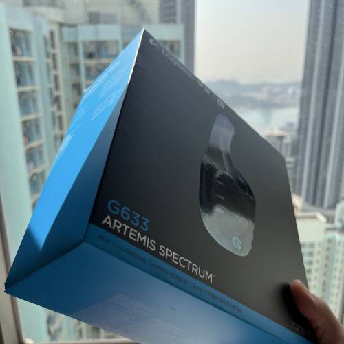 Logitech 7.1 聲度環繞遊戲耳機g633  （九成新）