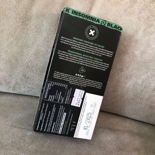 *已過* 最佳享用期 2025/01 BLACK INSOMNIA NESPRESS Capsules NEW 全新 咖啡膠囊 ☕...