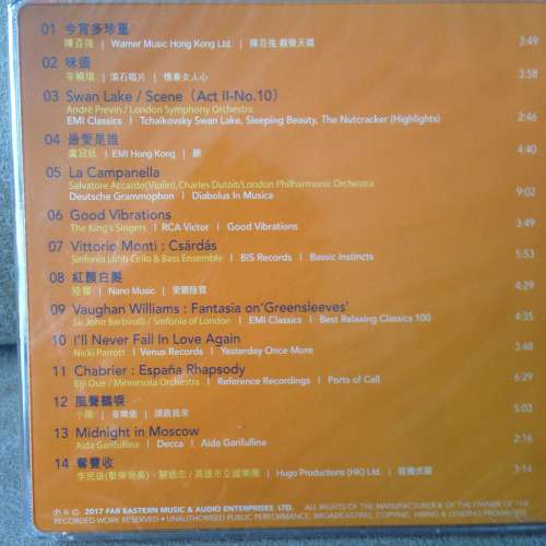 💽 The Perfect Sound Hong Kong AV Show 2017 CD/SACD NEW 全新 2017 原音精選香港...