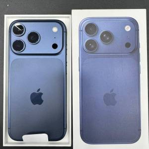 全新未用過 iPhone 17 Pro 256GB 藍色 香港行貨 蘋果一年保養 電池100% 自用首選超值