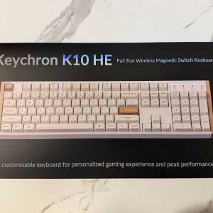 全新Keychron K10 HE Full Size 無線磁軸