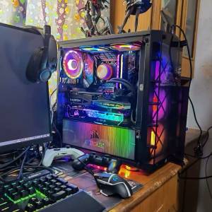 Intel&reg; Core&trade; i7 第10 代 高端水冷電競遊戲/剪片電腦主機，頂配2TB Samsung 870 S...