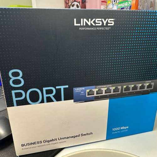 Linksys LGS108 8PORT Gigabit LAN Switch