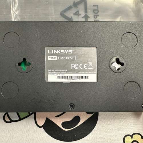 Linksys LGS108 8PORT Gigabit LAN Switch