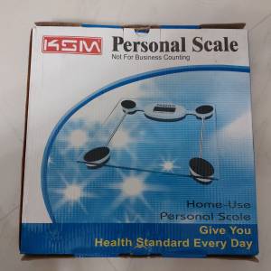 全新玻璃面體重電子磅