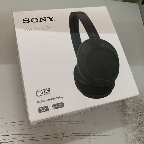 99%New Sony WH-CH720N Noise Cancelling Headphone Black