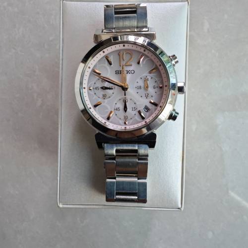 精工錶 女裝太陽能錶 Lukia