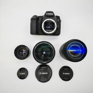 Canon EOS 6D+24-70mm f/2.8L II US + EF 70-300mm f/4-5.6 IS IM紅圈 + 50mm f/1.8 +