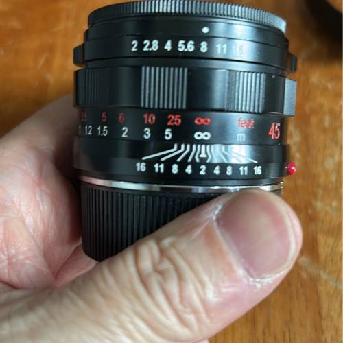Contax 45mm F2己改 M mount
