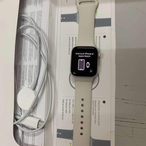 99%New US Watch SE 2 GPS+Cellular 40mm Starlight Alum MXFY3 S/M Starlight SB