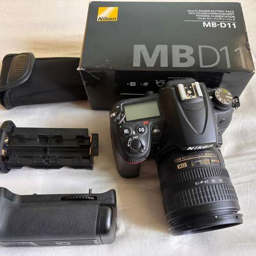 Nikon D7000 MB-D11 18-70mm 3.5-4.5 G ED