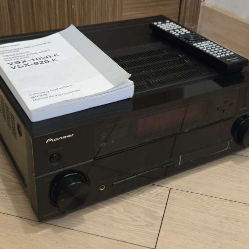 壞 Pioneer VSX-1020-K, A/V surround receiver, 9.1 HDMI, USB, Internet Radio