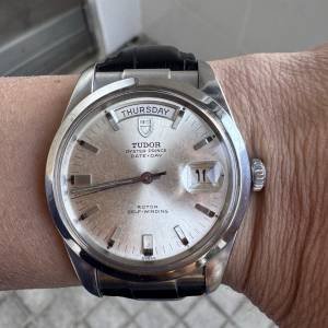 罕有中古Tudor 7017/0 Jumbo（大針板）Day-Date手錶