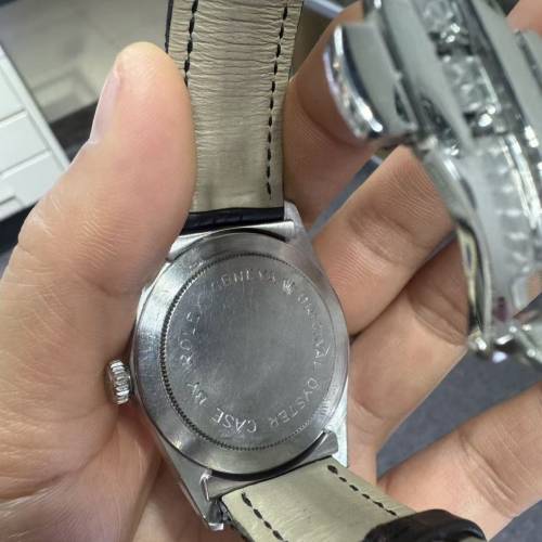 罕有中古Tudor 7017/0 Jumbo（大針板）Day-Date手錶