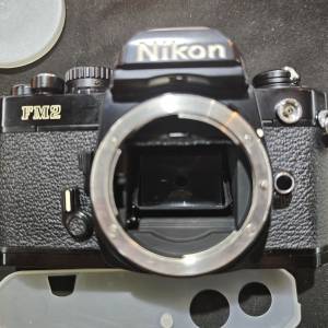 nikon FM2 尼康 膠片機 菲林機 film Camera  後期版 功能正常 測光正常 視窗有少許...