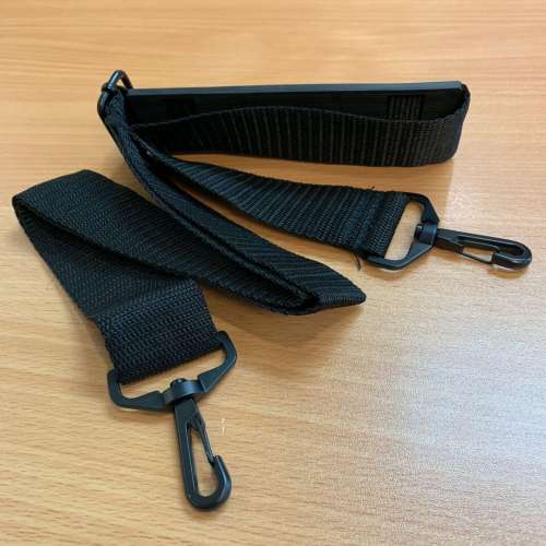 100% NEW 黑色尼龍肩帶（有肩托）