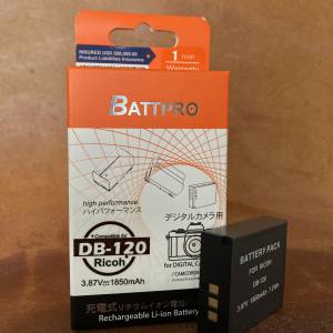 香港行貨 BATTPRO一年保用 DB120 DB-120電池合Ricoh GR4 GR IV GR IV HDF GR IV Mo...