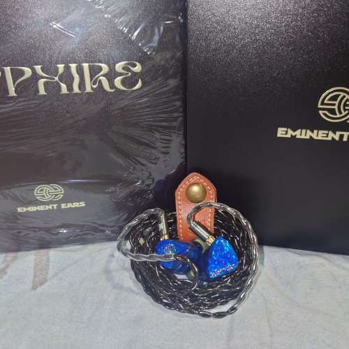 Eminent Ears Sapphire 藍寶石 + Orff cables Elizabeth 伊麗莎白 耳機+升級線組合