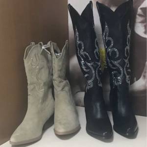 筒靴鞋 boot 黑色/啡灰