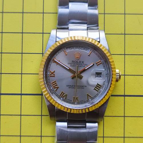 全新diy玩具錶day date款式