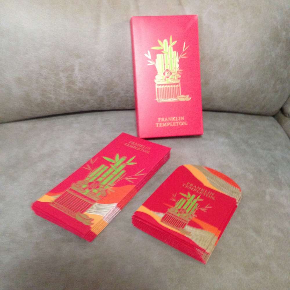 FRANKLIN TEMPLETON New Year Envelope NEW 全新富蘭克林鄧普頓祝福竹福利是封盒裝人收藏 - 二手或全新潮流玩意,  潮流及名牌- DCFever.com