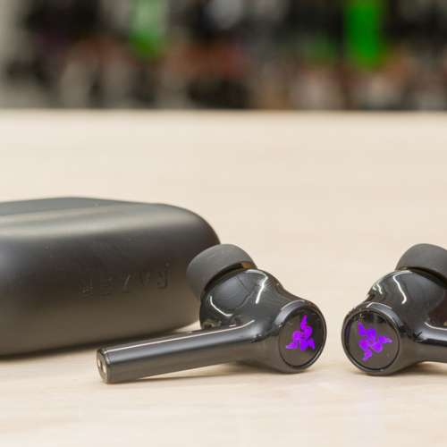 99% 新 Razer Hammerhead Pro HyperSpeed 藍牙耳機