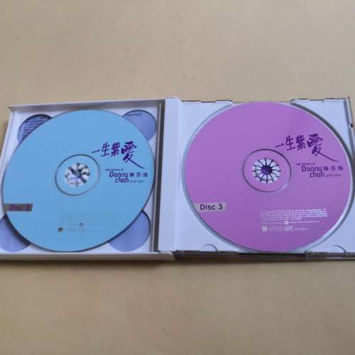 3CD 一生紫愛 陳百強 HDCD