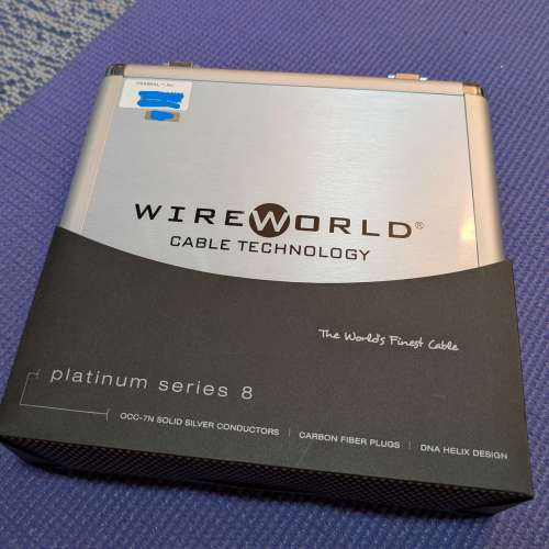 [出售] WIREWORLD Platinum Starlight 8 AES Digital Cable 1.5M