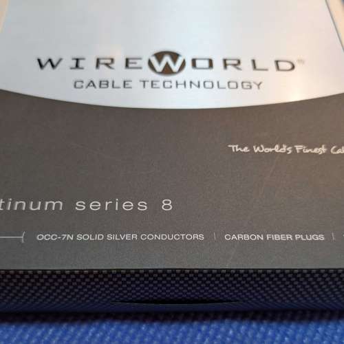 [出售] WIREWORLD Platinum Starlight 8 AES Digital Cable 1.5M