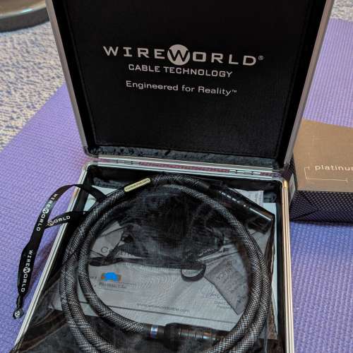 [出售] WIREWORLD Platinum Starlight 8 AES Digital Cable 1.5M