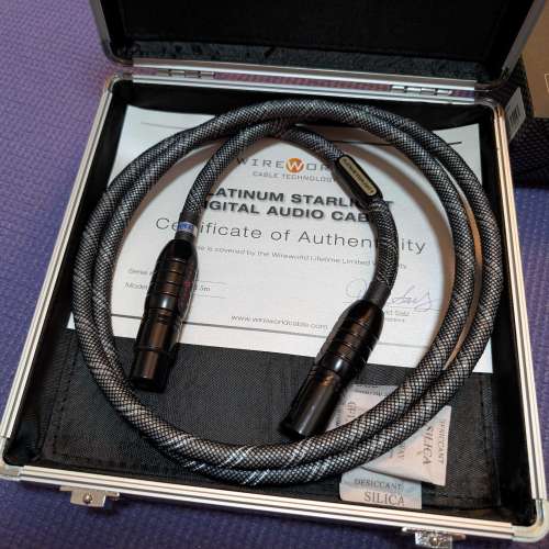 [出售] WIREWORLD Platinum Starlight 8 AES Digital Cable 1.5M