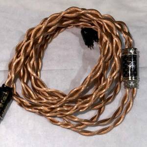 ［99%新］Toxic Cables Taipan 21awg OCC Gold plated copper 升級耳機線