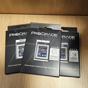 Prograde cfexpress type b 4.0 iridium 400gb 全新行貨 有保養 藍卡