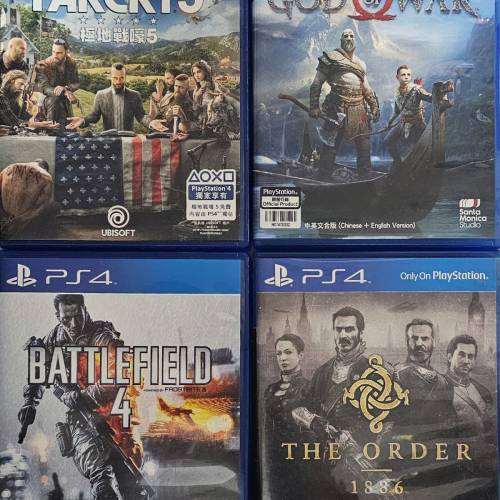 ps4 ps5 game 4隻