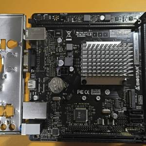 ITX主版 BIOSTAR J4125NHU (DDR4) ((正版Window11 Home))內建四核心CPU