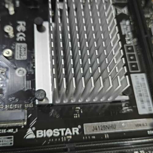 ITX主版 BIOSTAR J4125NHU (DDR4) ((正版Window11 Home))內建四核心CPU