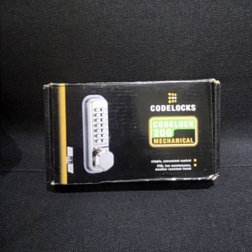 ​【全新】英國 Codelocks CL255 機械密碼鎖 (銀色) - 全機械唔使電 / 戶外防水 / ...