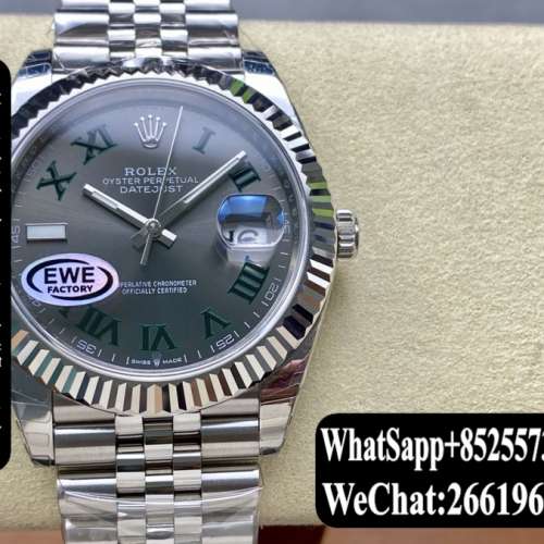 Rolex 勞力士 datejust m126334-0022 41mm 綠蘿