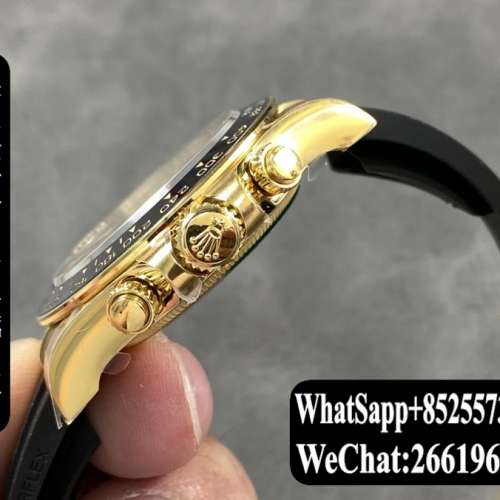 Rolex 勞力士 daytona m126518ln-0010 40mm 金盤 膠帶 計時