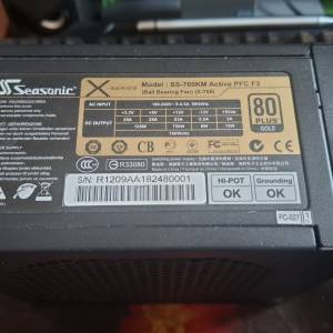 出售名牌Seasonic 760km全模金牛