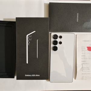 極錫機完美如新,512GB,香港行貨,鈦金屬灰色Samsung s25u s25 ultra dual 雙卡 5G, ...